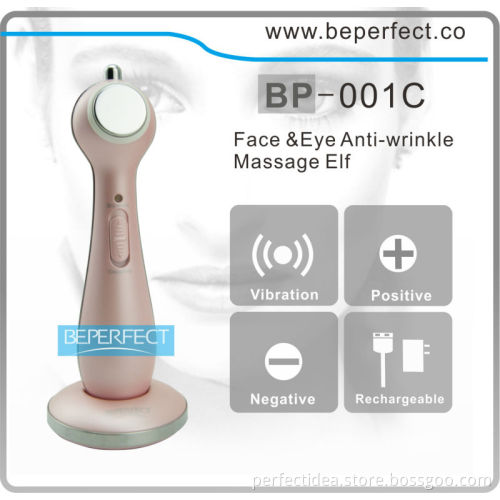 Beperfect wholesale high quality ionic vibration face and eye massage beauty tool home use